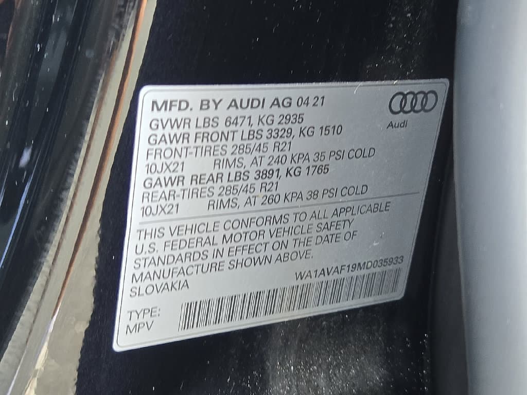 2021 Audi Q8 Premium - Photo 27